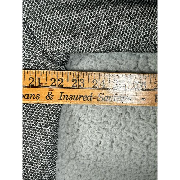 Orvis Sweater Mens M sherpa Fleece Black 1/4 Zip Pullover Sweatshirt Golfing - Picture 8 of 12